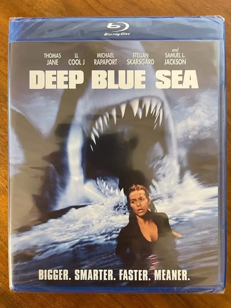 Bluray Do Fundo Do Mar - Deep Blue Sea - Lacrado - Legendado