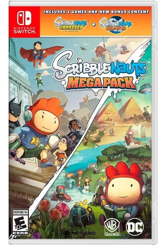 Pacote Mega Scribblenauts para Nintendo Switch - S010
