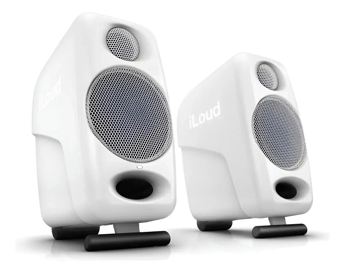Monitor de Estúdio Ativo IK Multimedia iLoud 50W Bluetooth Branco