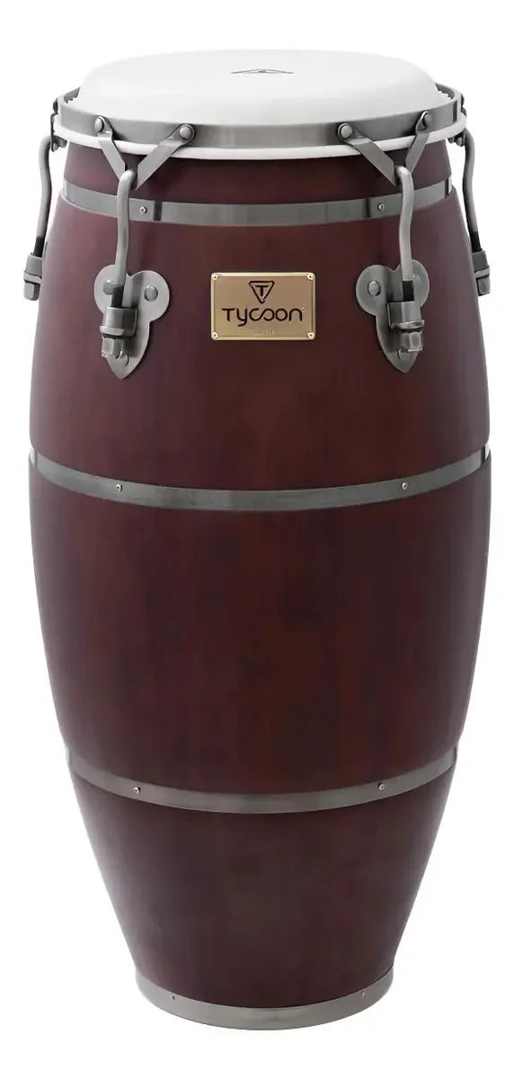 Bateria Tycoon Percussion Quinto Heritage Series 11 com S Dark Brown