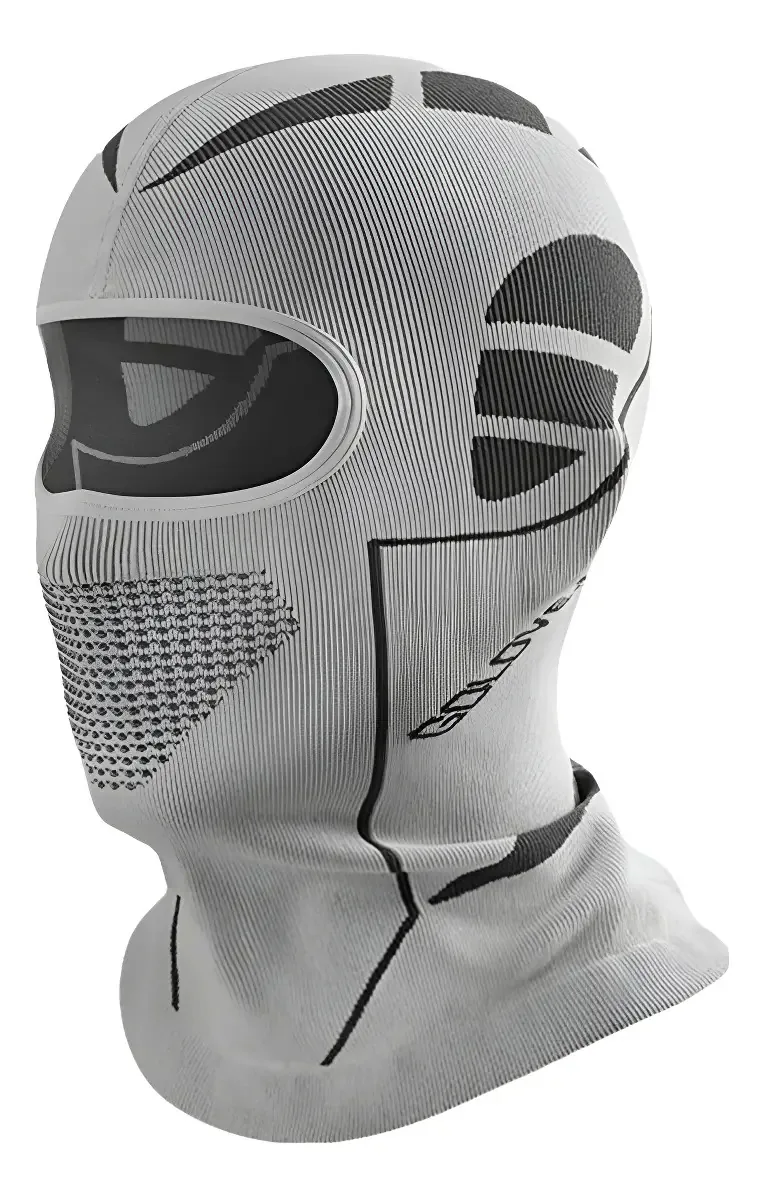 Balaclava, unisex, multiuso, para esqui e motocicleta, cor cinza