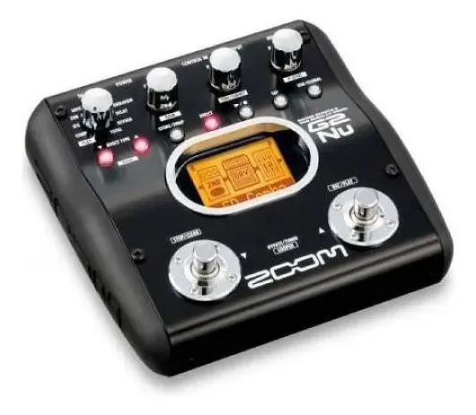 Pedaleira Zoom G2nu Multi-effects para Guitarra c/ 83 Efeitos