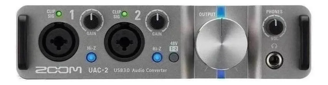 Interface de áudio Zoom Uac-2 de 2 canais