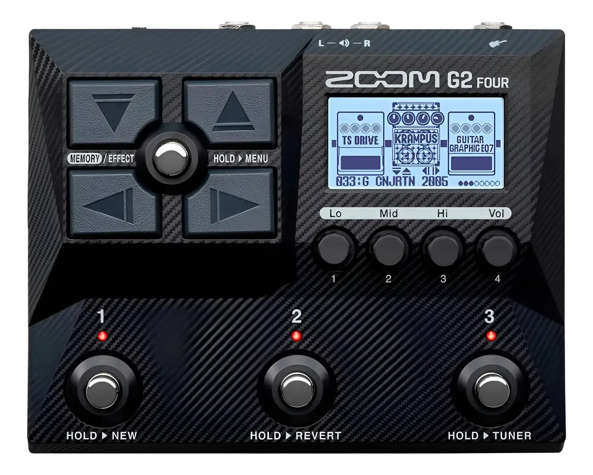 Pedaleira Zoom G2 Four Muti Efeitos Para Guitarra