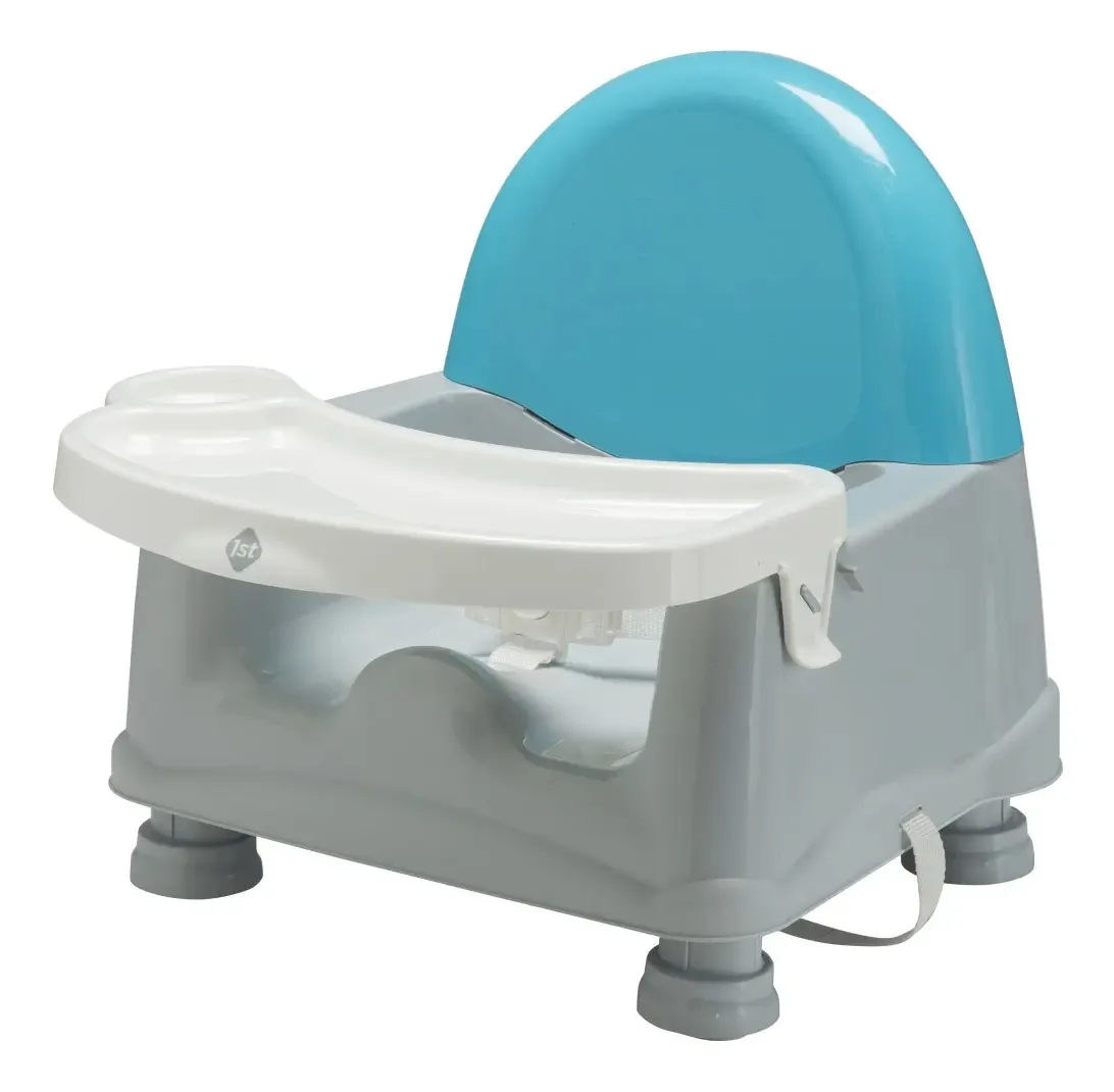 Cadeira de jantar portátil Lakeside Safety cor azul