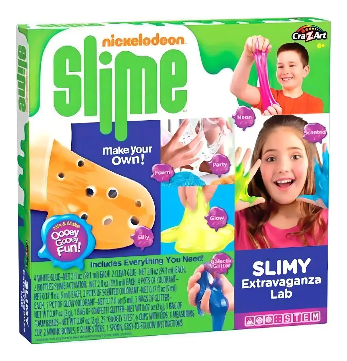 Kit Cra-z-Art Extravaganza Nickelodeon Gorilla Slime