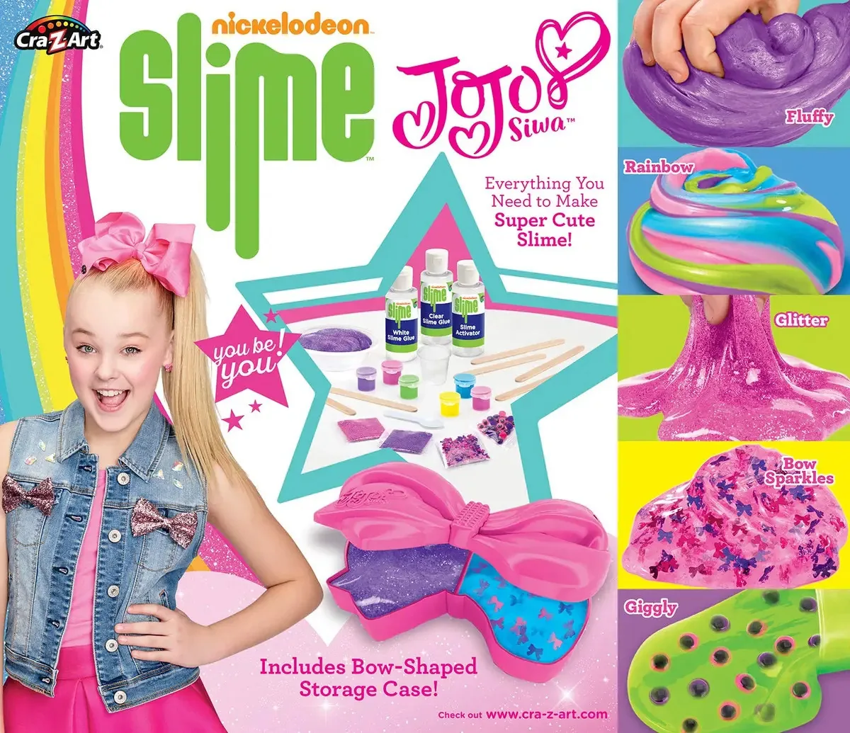 Kit de fabricação de lodo Cra-Z-Art Nickelodeon JoJo Siwa
