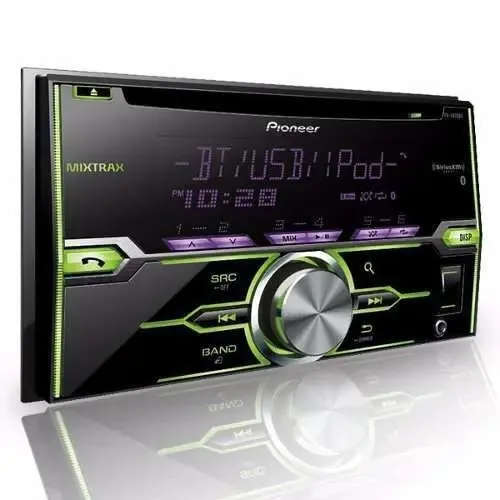 Som automotivo Pioneer FH X820BS com USB e bluetooth