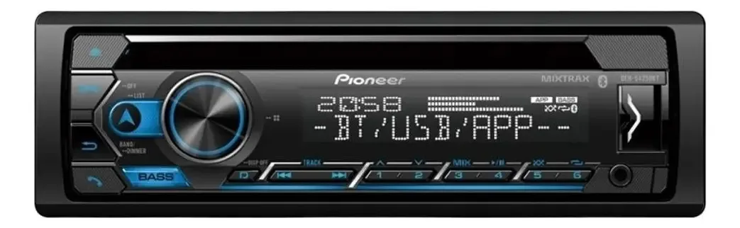 Pioneer DEH S4250BT Som automotivo com USB e bluetooth