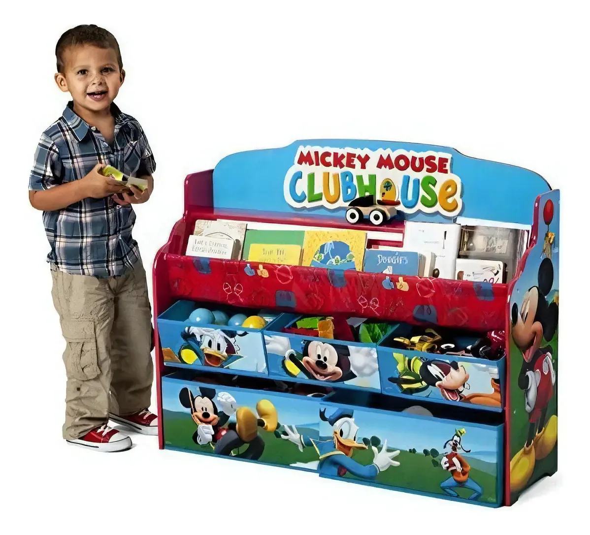 Organizador de livros e brinquedos Delta Children Deluxe
