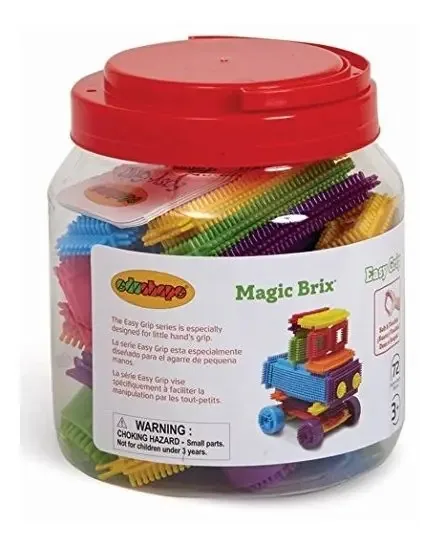 Brinquedos Edushape Magicbrix, 72 peças