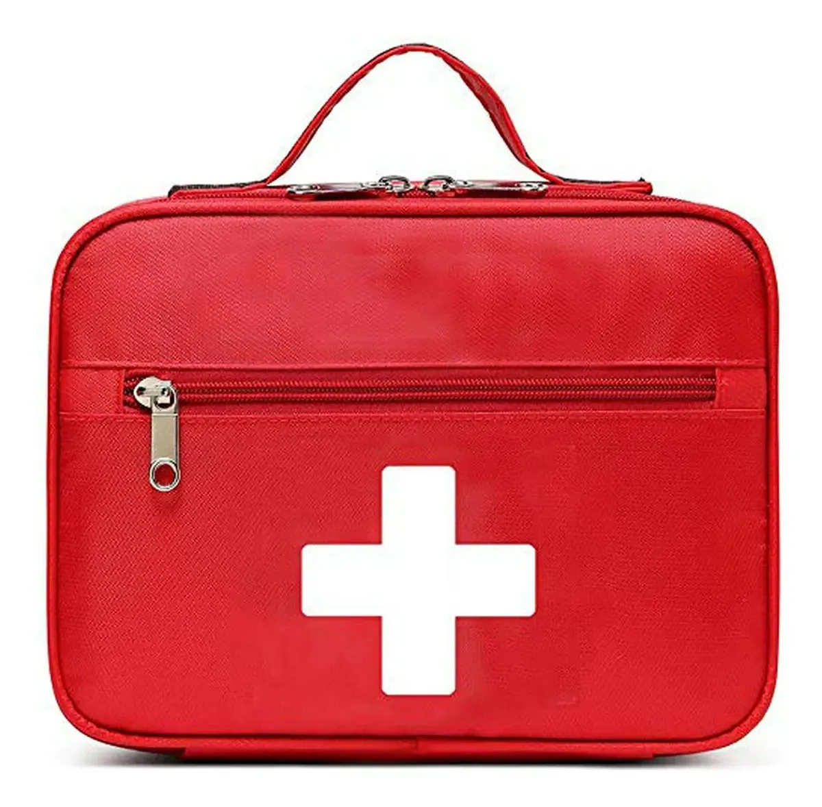Bolsa de primeiros socorros vazia para emergências domésticas