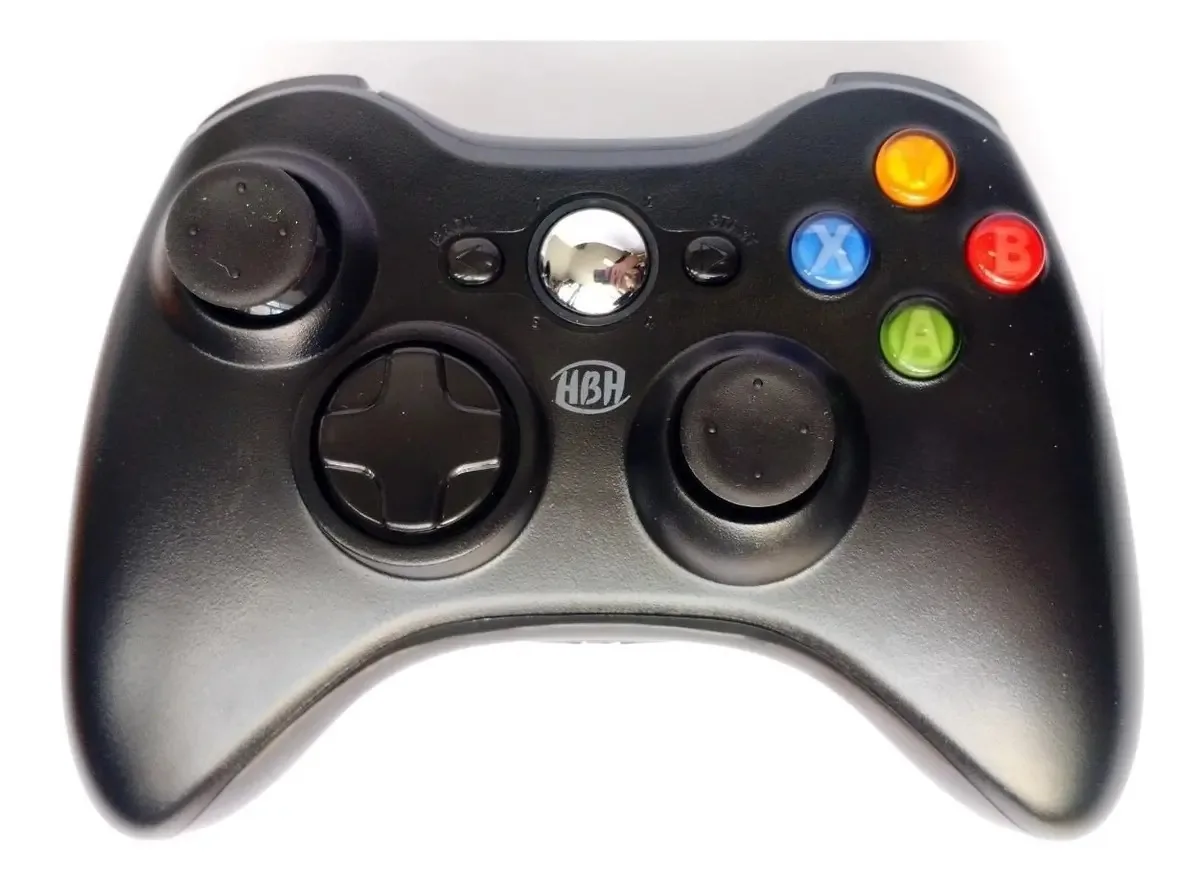 Controle Xbox 360 Cor Preto
