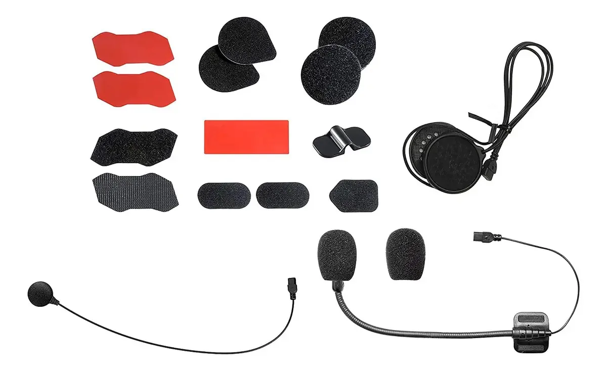 Kit de acessórios para capacete Sena SMH10r