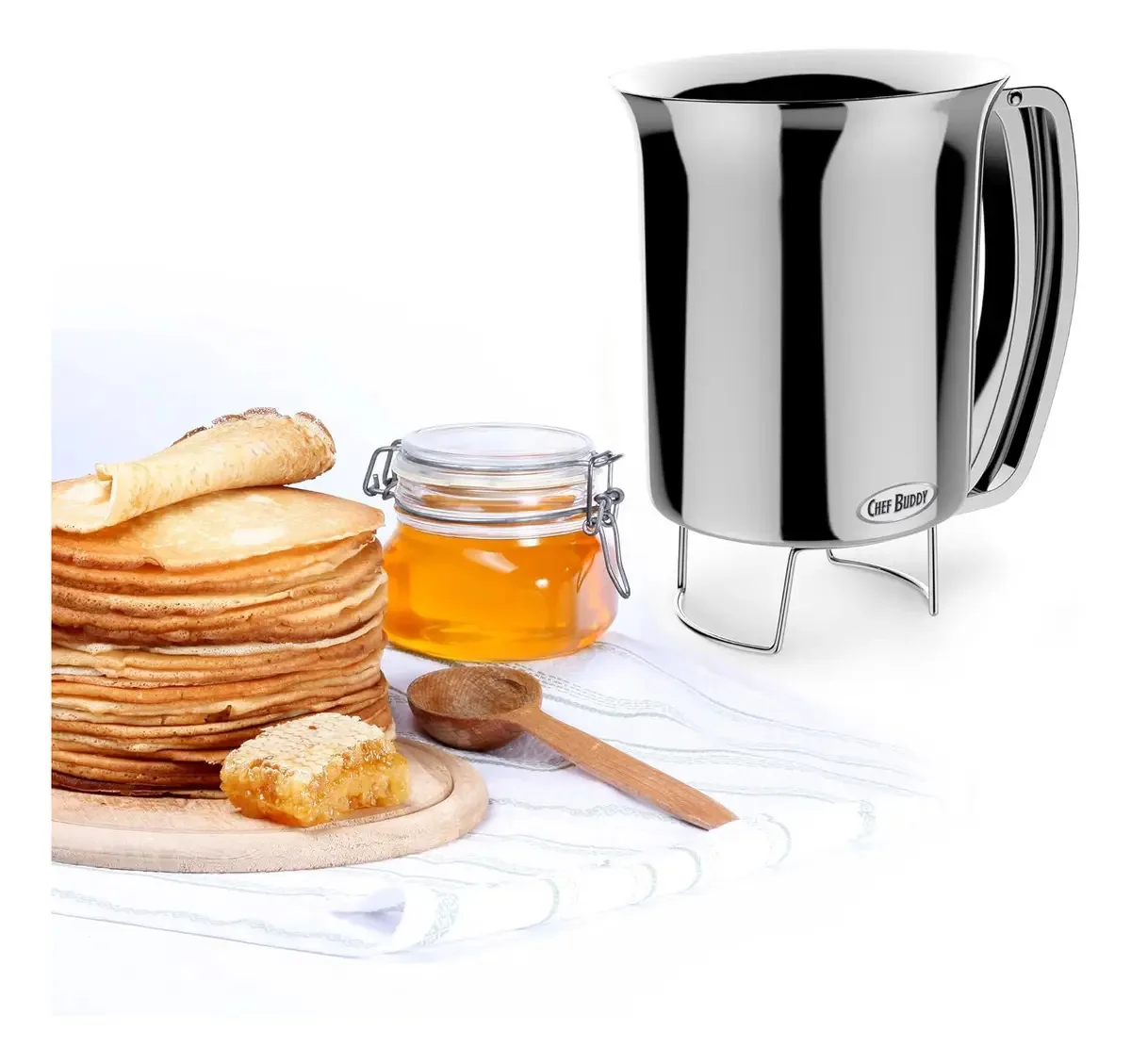 Dispensador de massa para panquecas - Gourmet Pourer