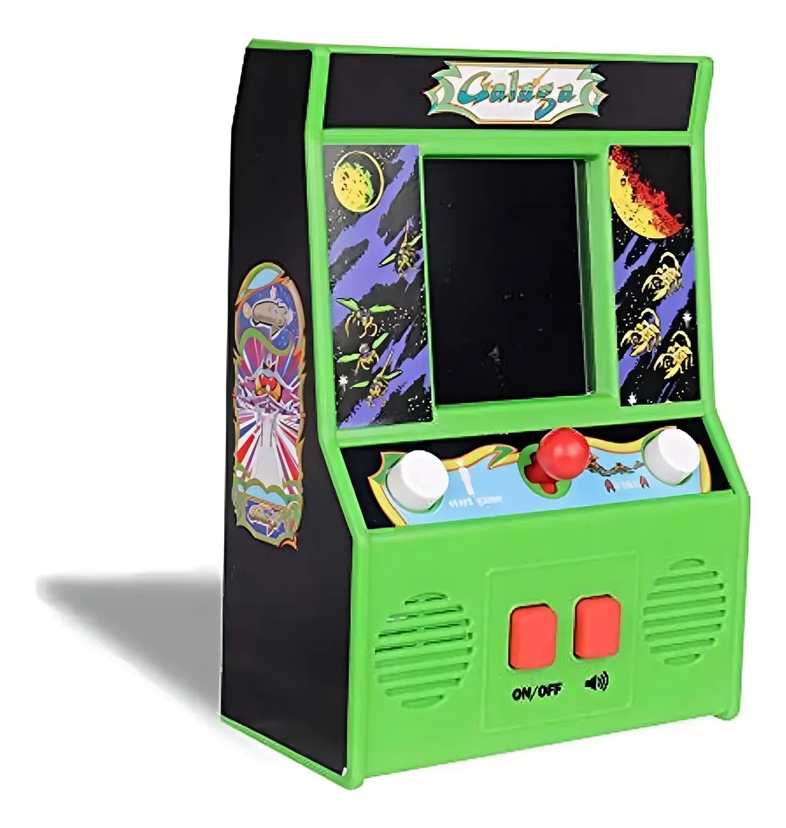 Jogo de arcade Galaga Mini básico e divertido (tela 4c)