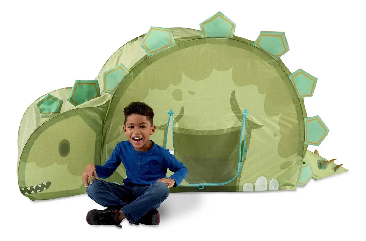 Basic Fun Playhut Stegosaurus Hut - Barraca