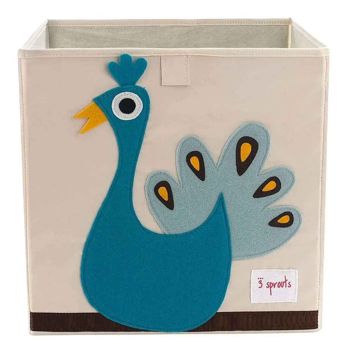 Caixa de armazenamento 3 Sprouts Caixa de armazenamento Pavo R