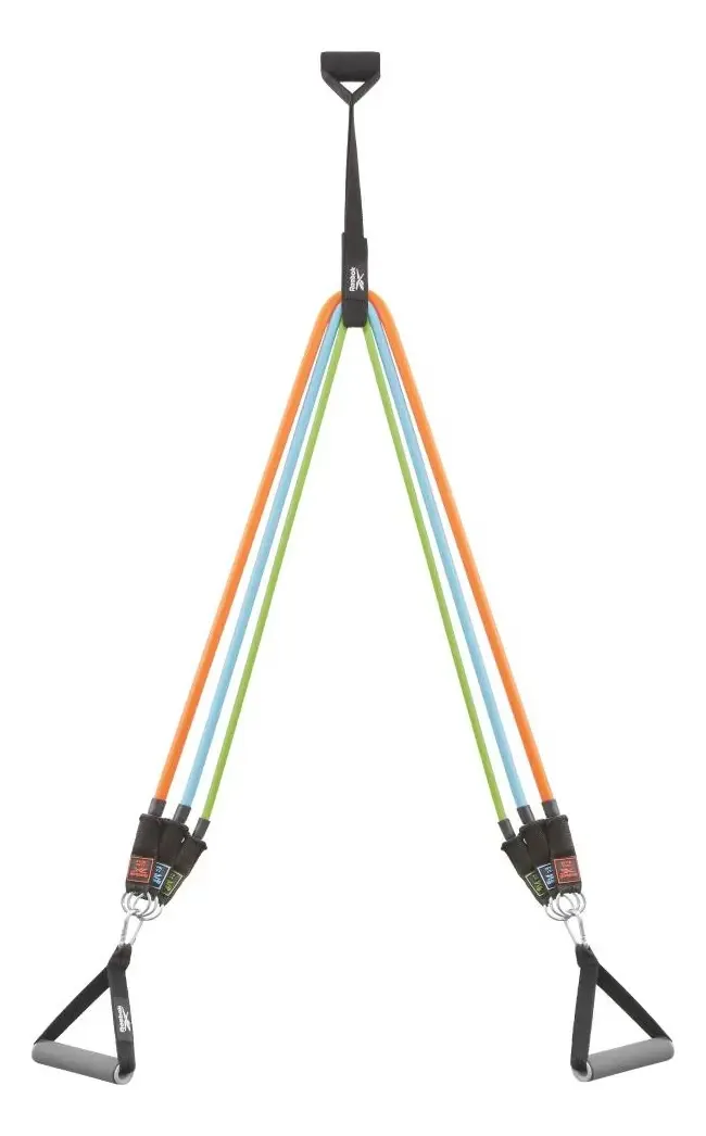 Conjunto de faixas de resistência elástica Reebok Supergym