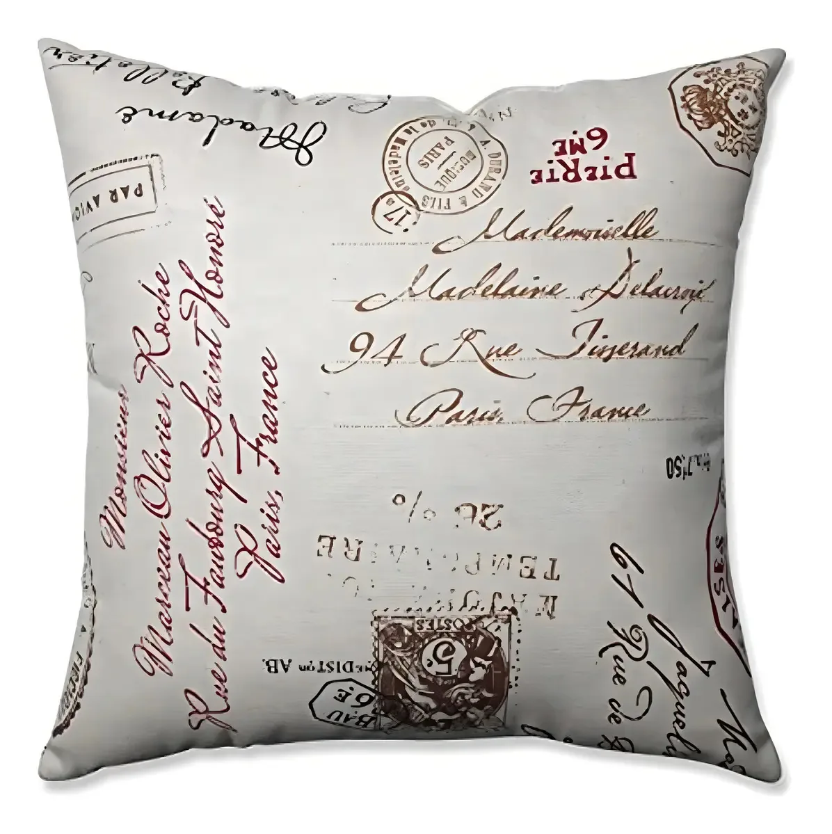 Almofada postal francesa de linho Perfect Pillow Almofada 18P