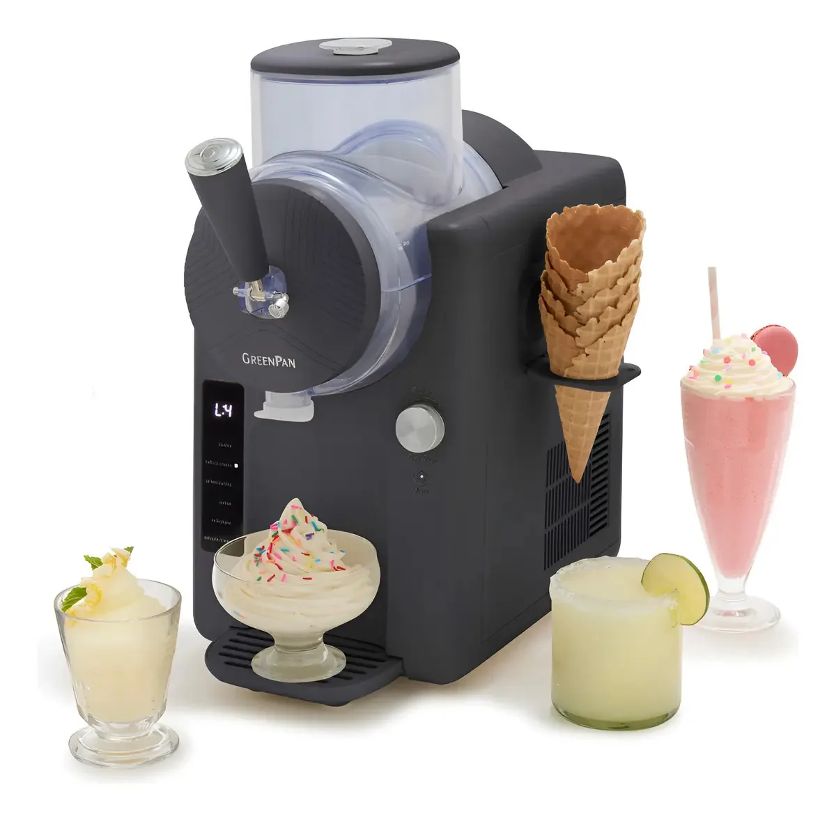 Máquina de sorvete e smoothie Greenpan 15 em 1