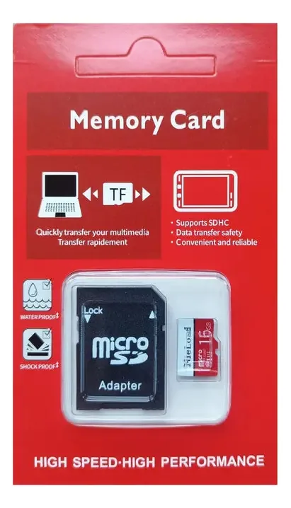 Memória Micro Sd com adaptador SD 32gb