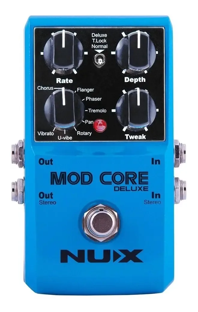 Pedal Core Delux Mod para guitarra Nuxmoddlx Blue