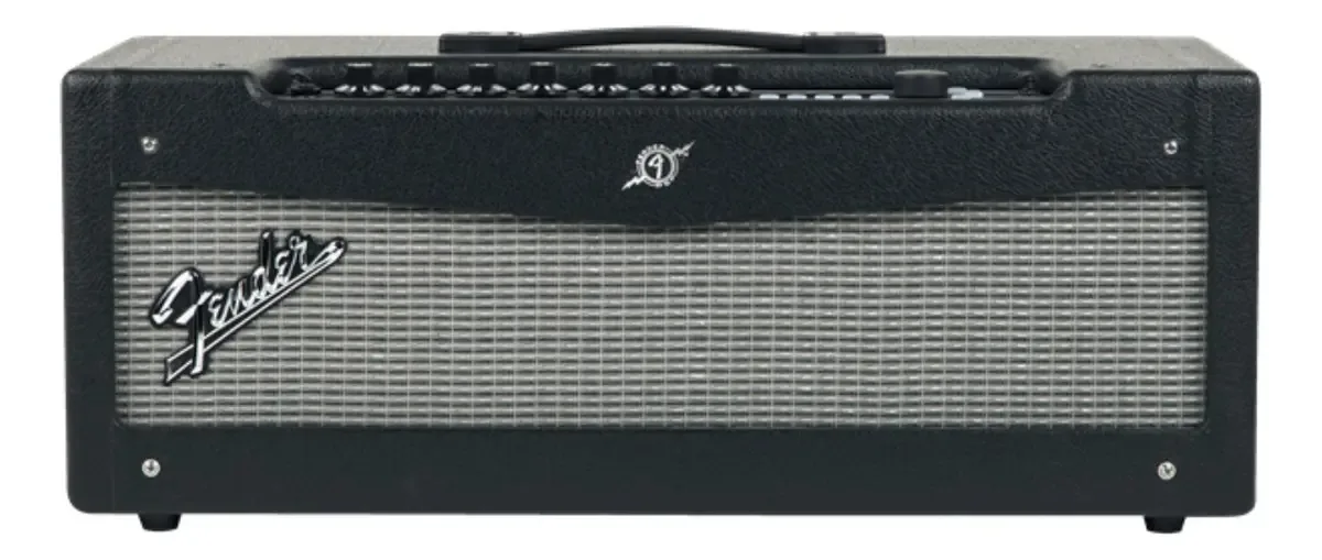 Amplificador Fender Guitarra Eléctrica Mustang V Hd 150w cor preto e prata