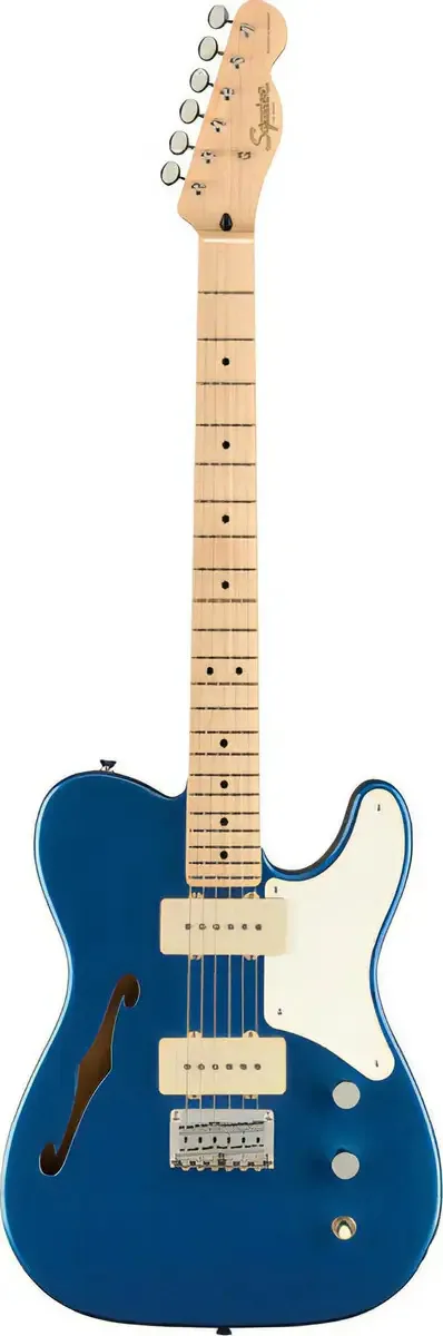 Guitarra elétrica paranormal Cabronite Telecaster Thinline Material de escala orientada para a mão direita
