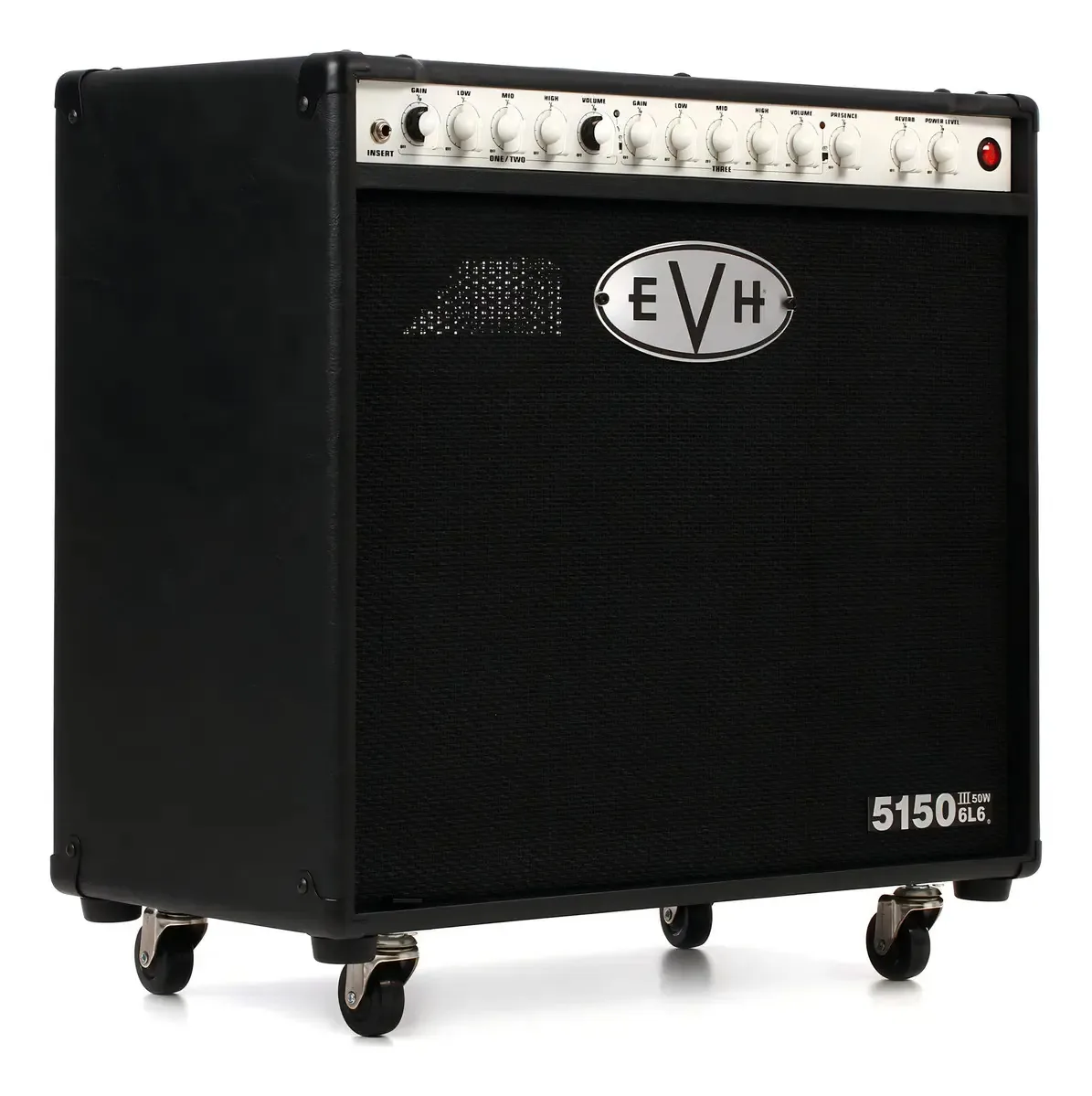 Tubo combinado de amplificador Evh Iii de 50 watts e 1x12 polegadas - preto