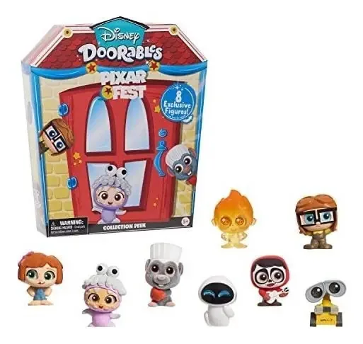 Conjunto de 8 bonecos colecionáveis do Disney Pixar Fest