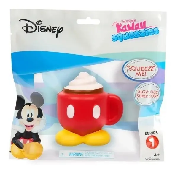 Brinquedo de brinquedo Disney Mickey Mouse Kawall Squishy