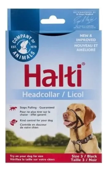 Focinho anti-arremesso vermelho Halti