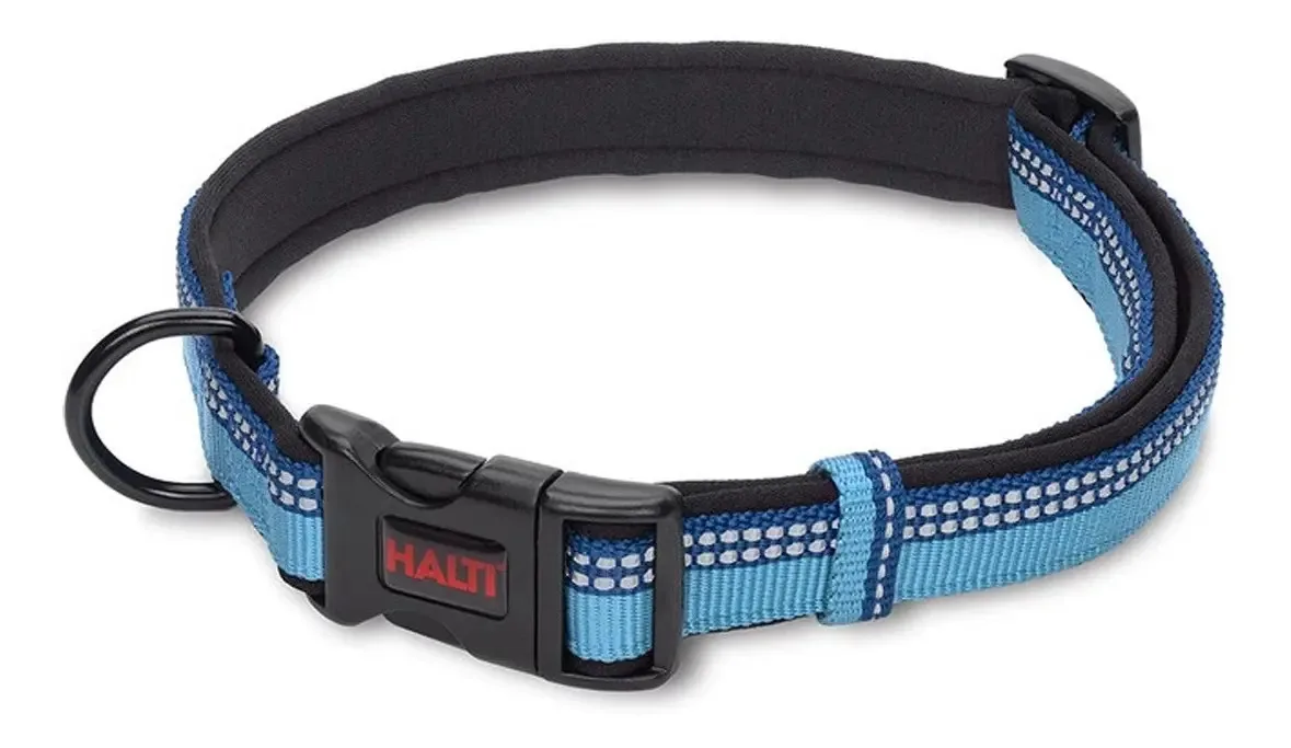 Coleiras para cães extra pequenas Halti Adjustable Xs 20-30 cm azuis