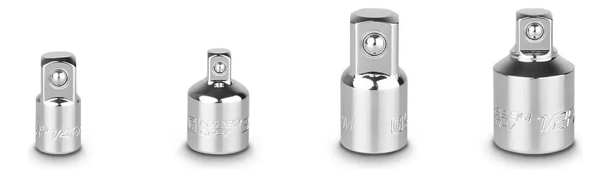 Conjunto de adaptadores e redutores Capri Tools, 4 peças