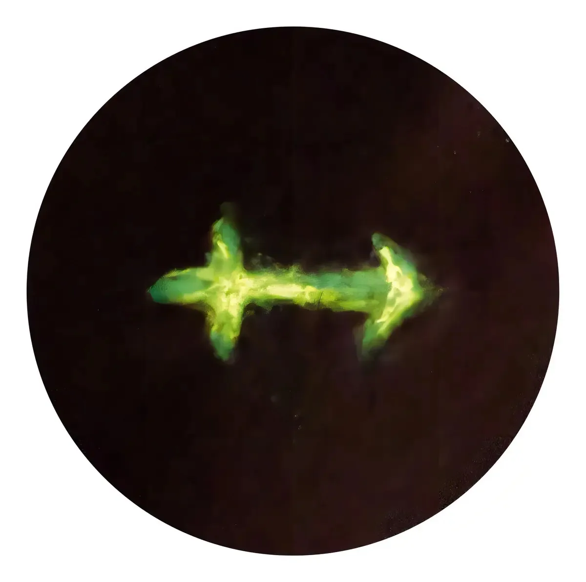 Aplicação de maquiagem fluorescente Sagittarius Glow Zodiac