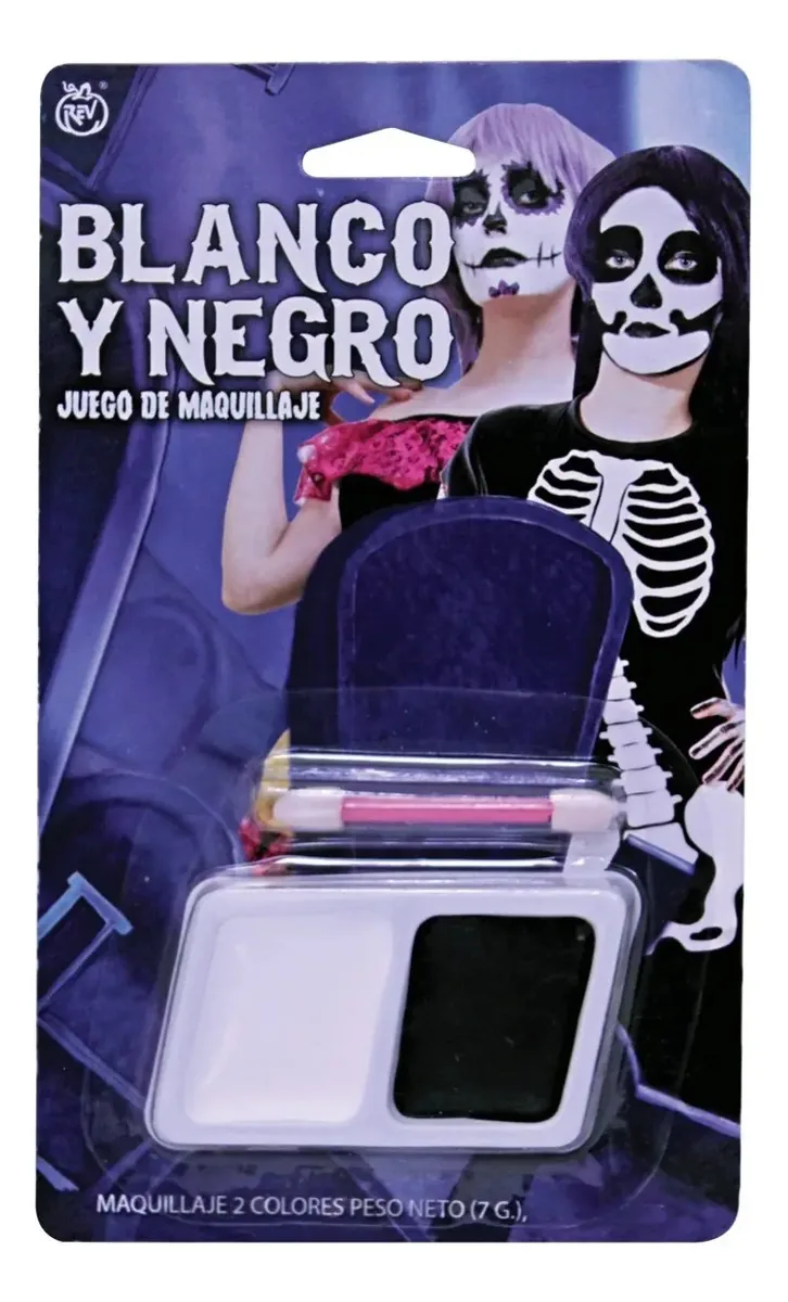 Kit de maquiagem Fantasy White/Black Halloween Costumes