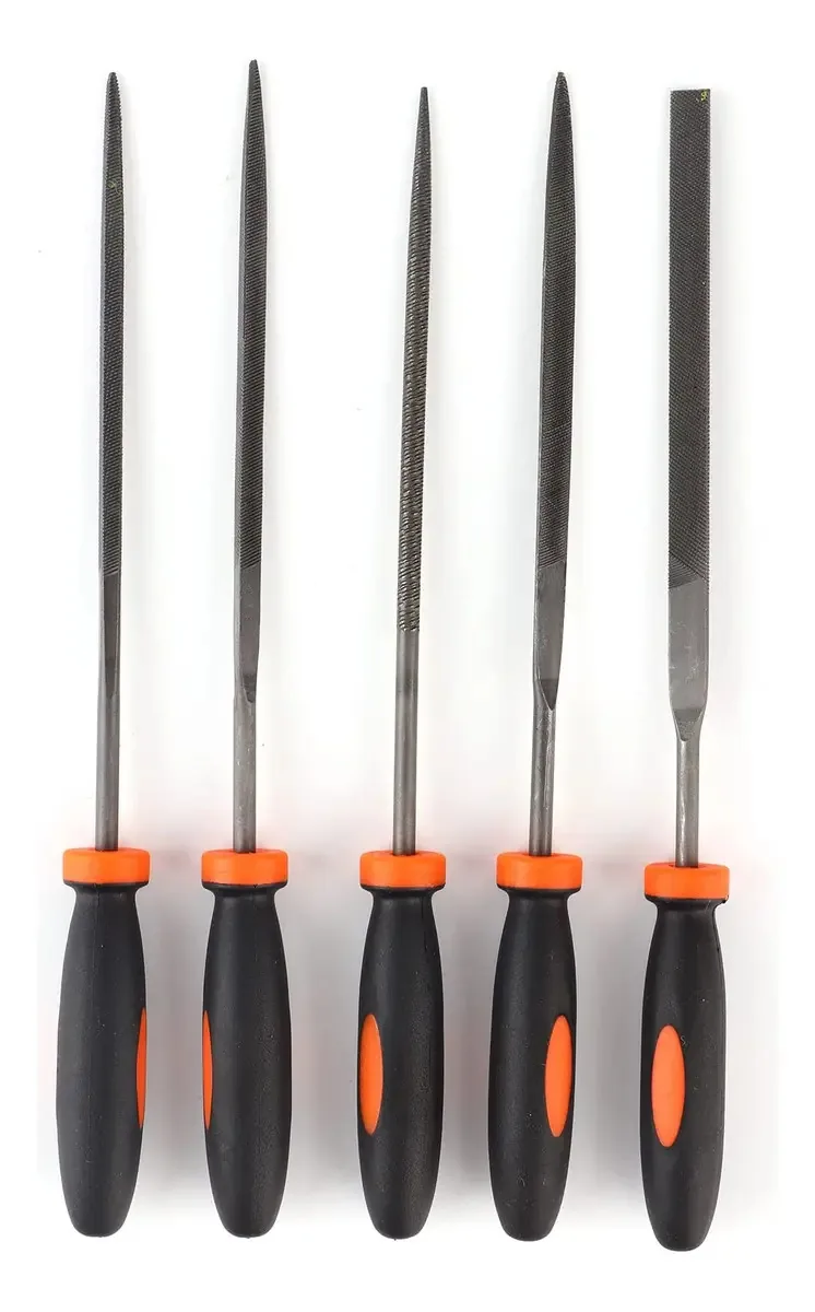 Conjunto de arquivos planos de madeira para carpintaria