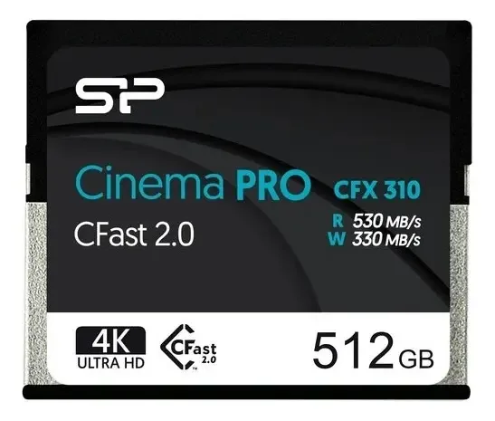 Memória Cinema Pro Cfx310 512 GB Cfast 2.0