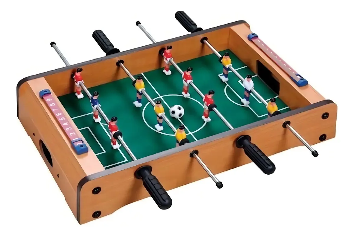 Jogo de tabuleiro de futebol para crianças Taca Taca 60,5 x 30,5 cm Taca-Taca Brown Fun In A Game Children and Family I Remember The Best Moments