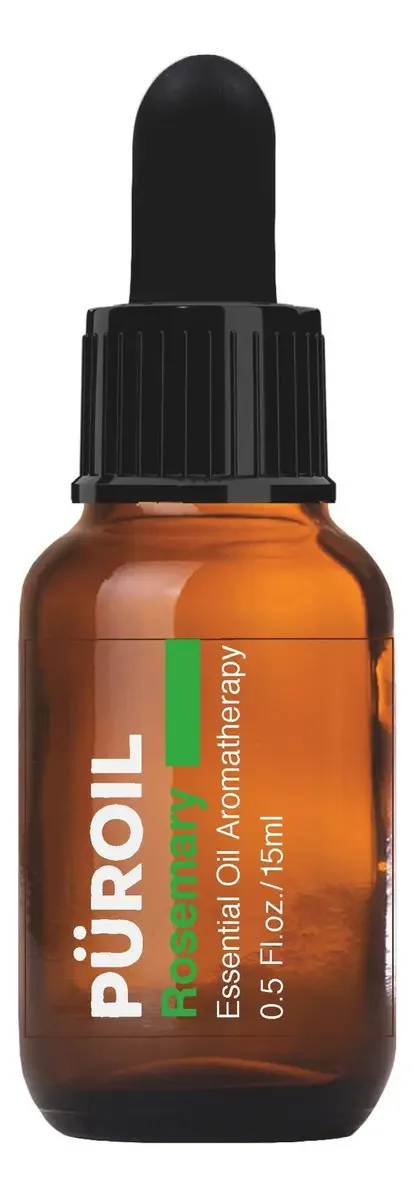 Aromaterapia com óleo essencial de alecrim Puroil 15ml