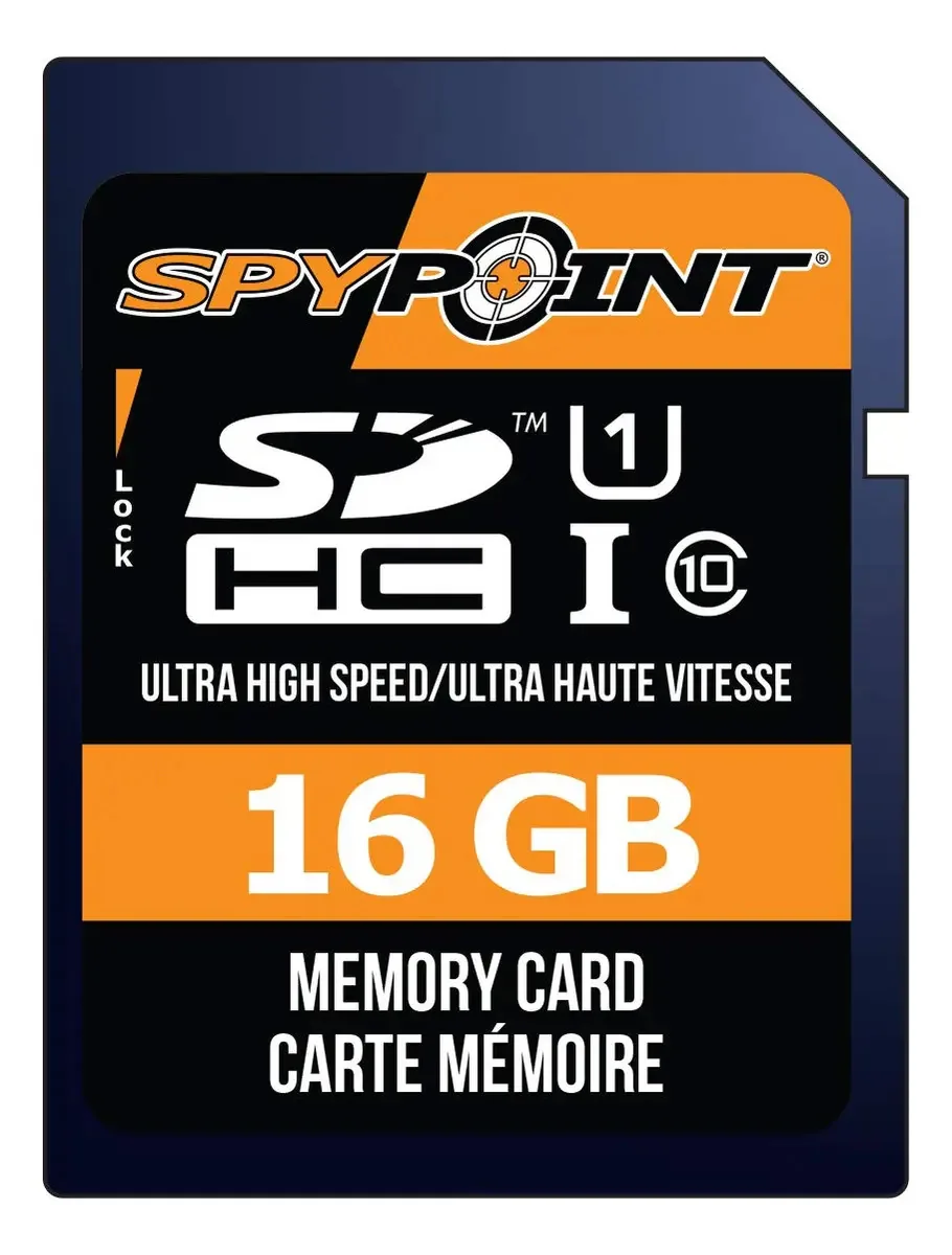 Acessórios Spypoint Sd-16gb Para Câmeras De Caça E Trilhas
