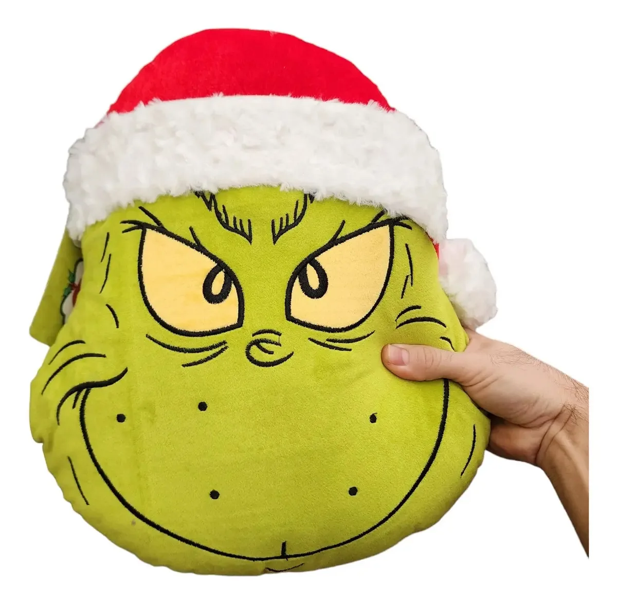 Almofada decorativa de Natal El Grinch Almofada de Natal Cor Verde