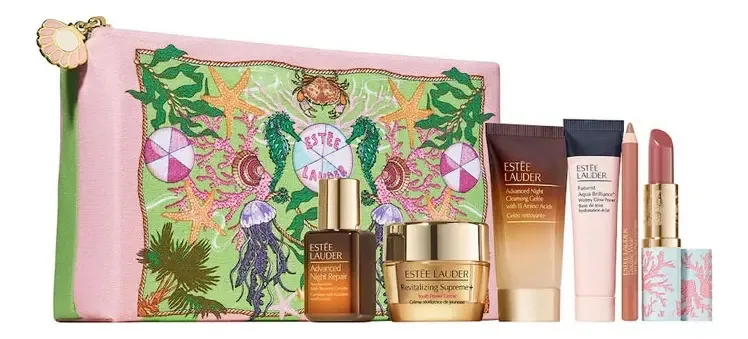 Conjunto Estée Lauder: rotina de cuidados com a pele e beleza | 6 unidades