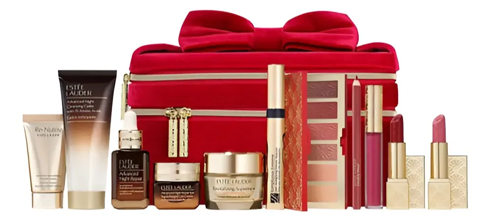 Conjunto de cuidados faciais e maquiagem Estée Lauder | 11 Essentials