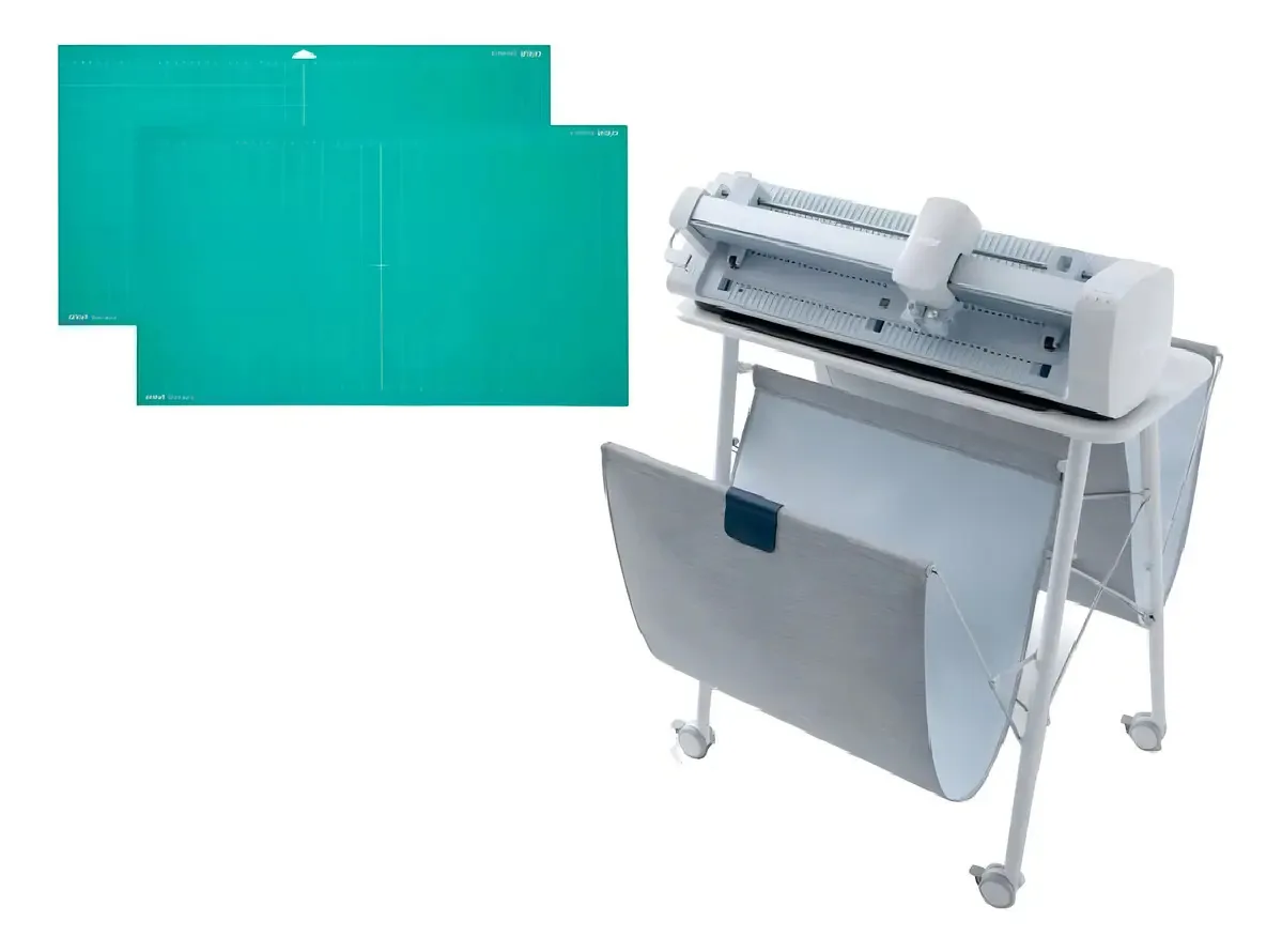 Combinação completa Cricut Venture com suporte e suporte
