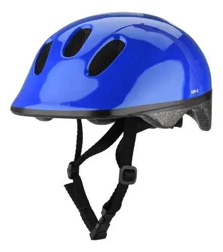 Capacete padrão M-wave em azul | Tamanho único Dexter