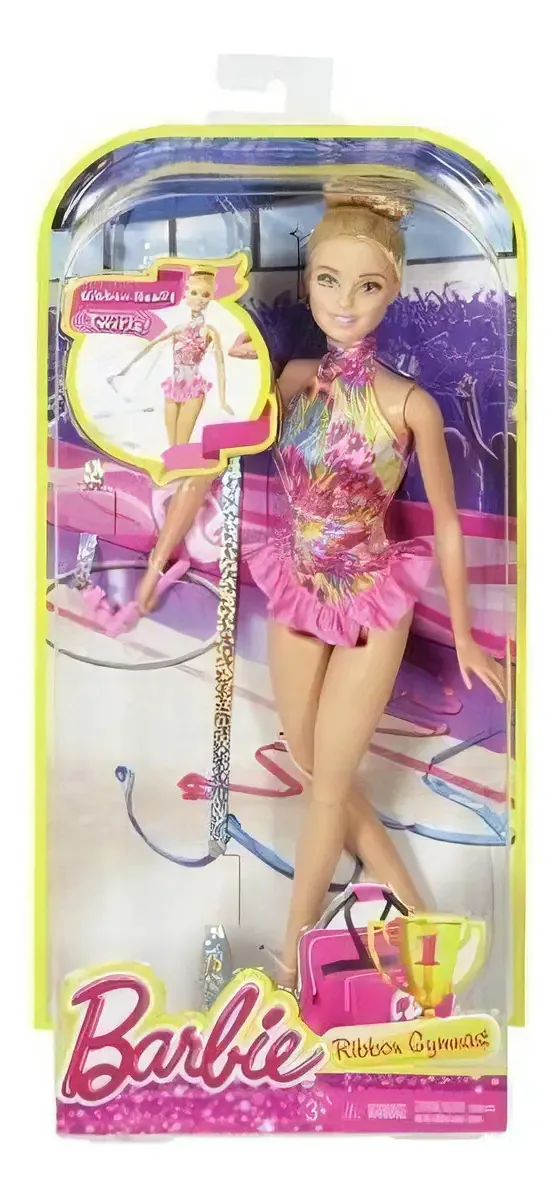 Barbie Gymnastics Doll, Blonde
