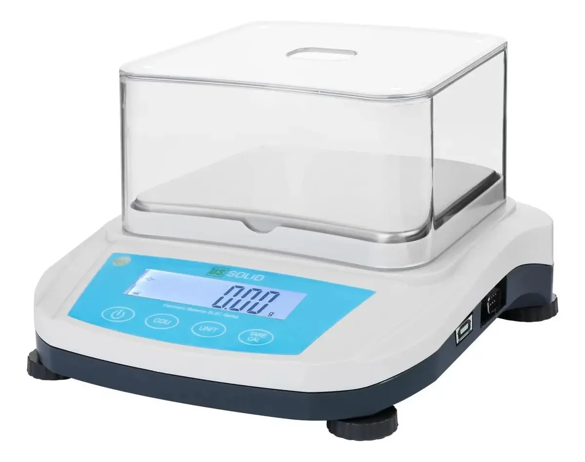 Balança de laboratório de precisão sólida Us 300g X 001g