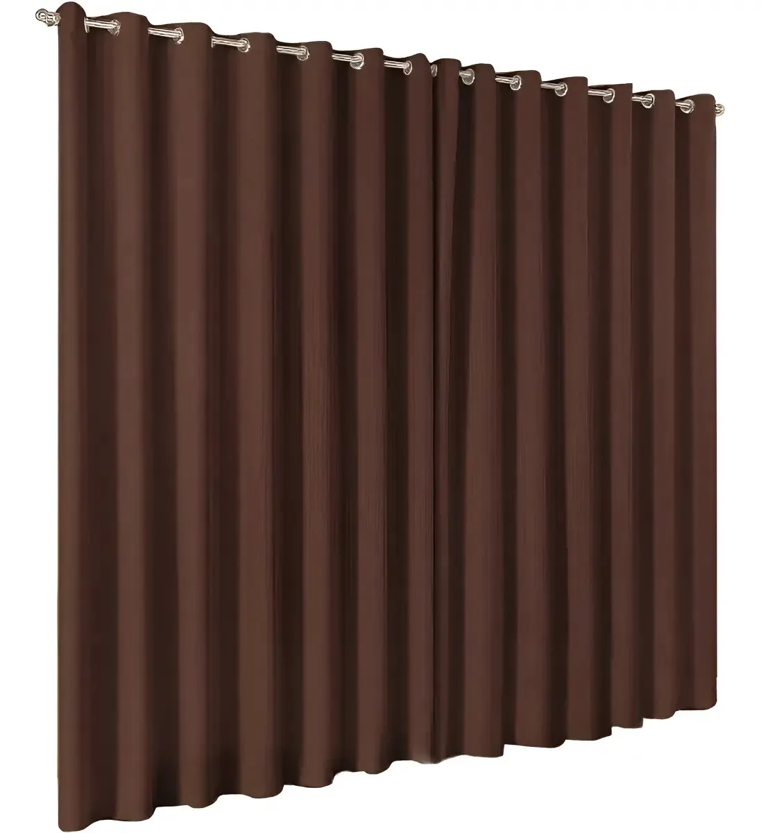 Cortina Blackout 6mx2,80m -corta Luz Cor Tabaco